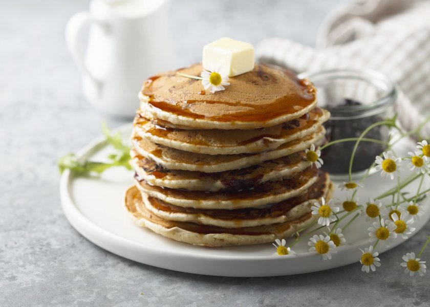 Ricetta pancake in inglese