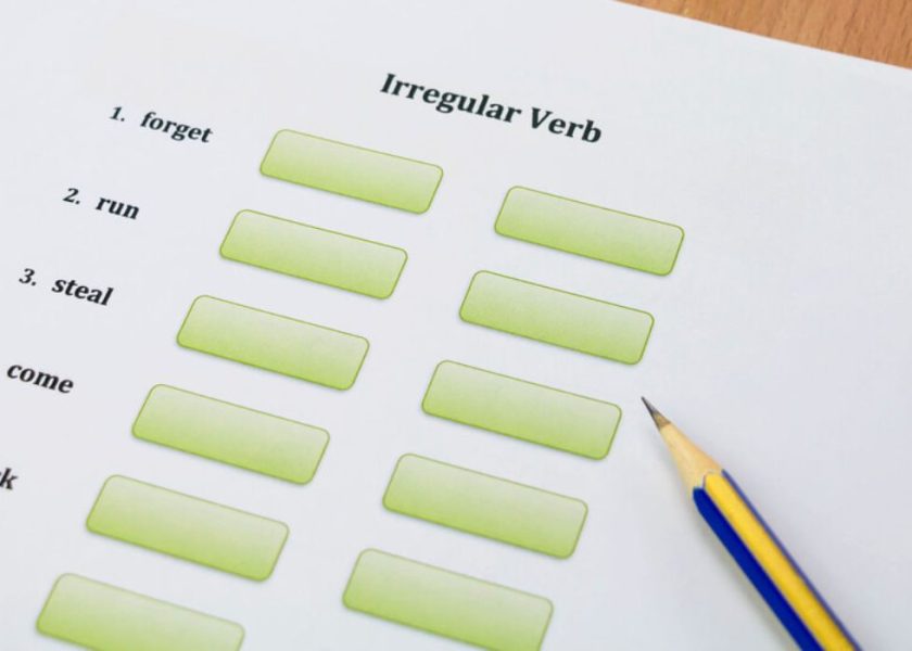 verbos irregulares en inglés