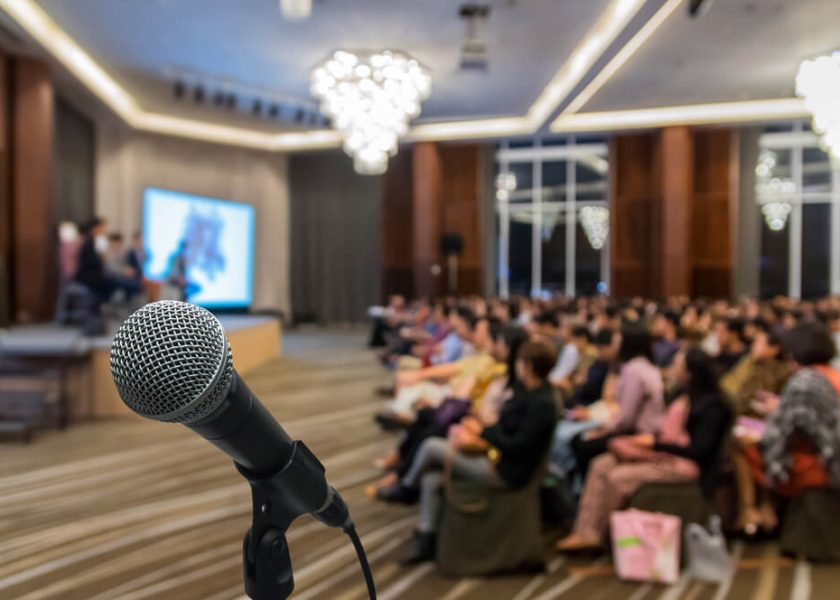 hablar en inglés en publico