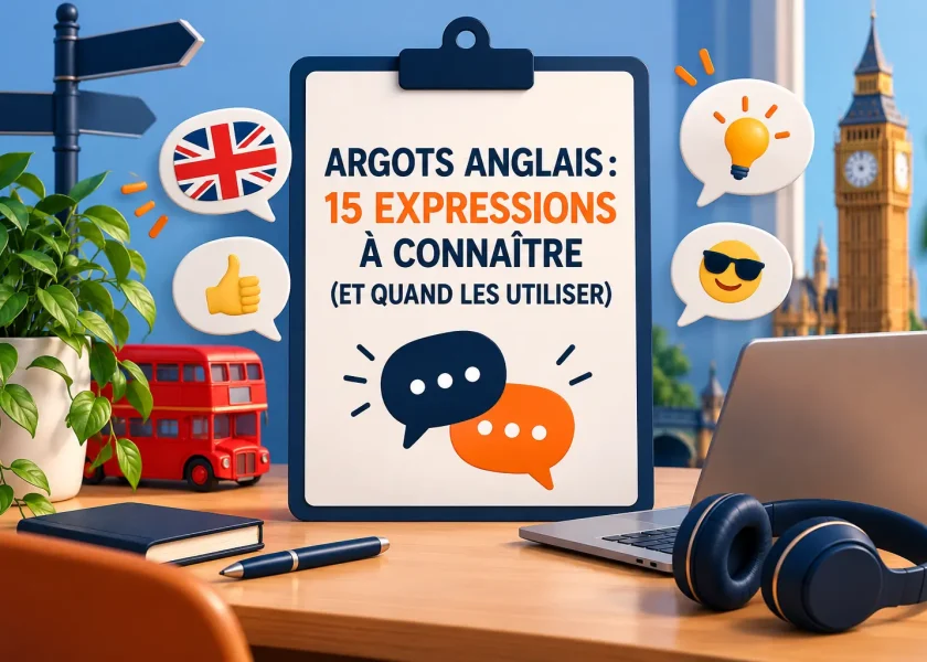 Argots anglais : 15 expressions à connaître et quand les utiliser