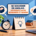 Se souvenir en anglais : différence entre remember et remind